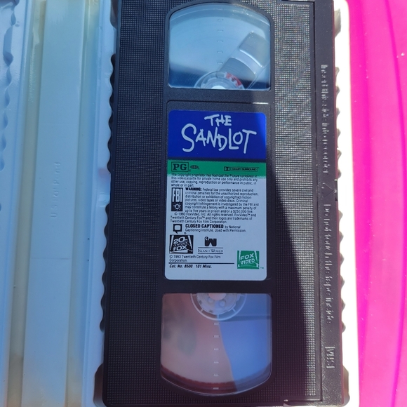 "The Sandlot" VHS Tape - Picture 2 of 3